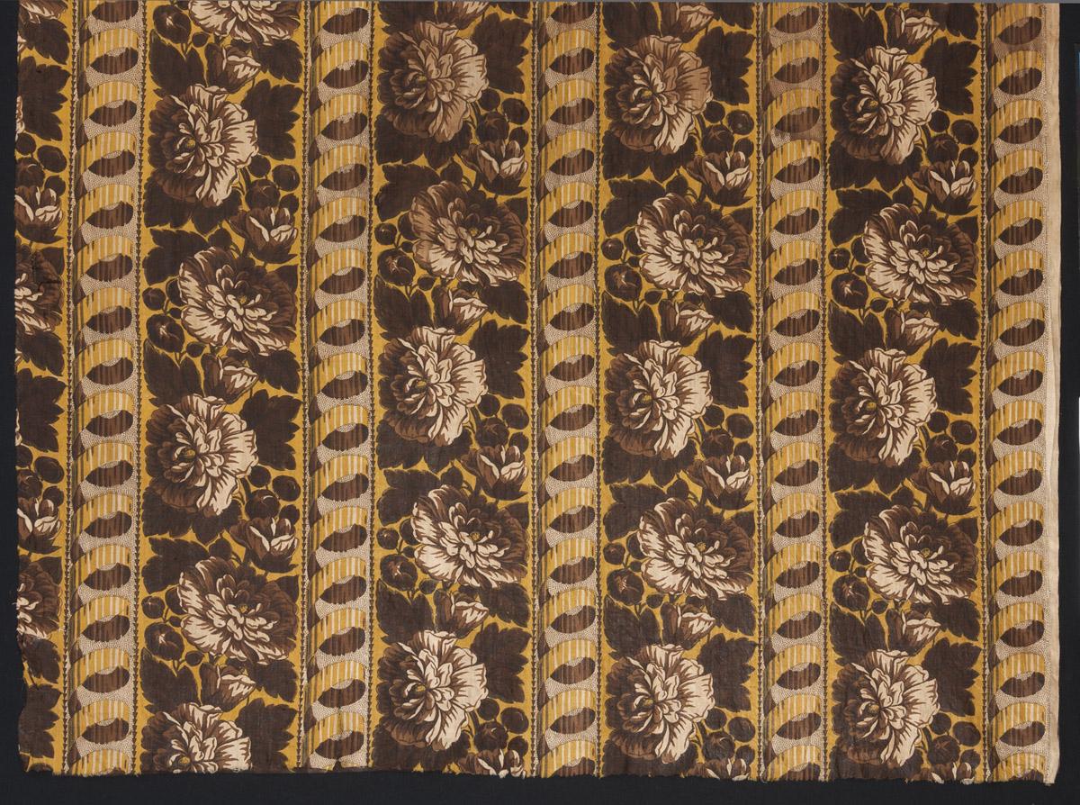 1961.0024 Textile, printed, detail 1
