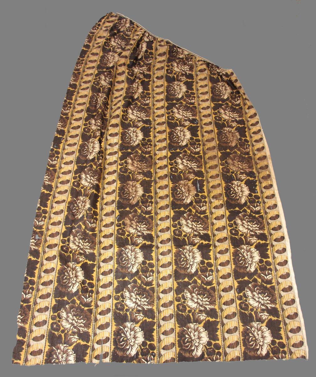 1961.0024 Textile, printed partial obverse