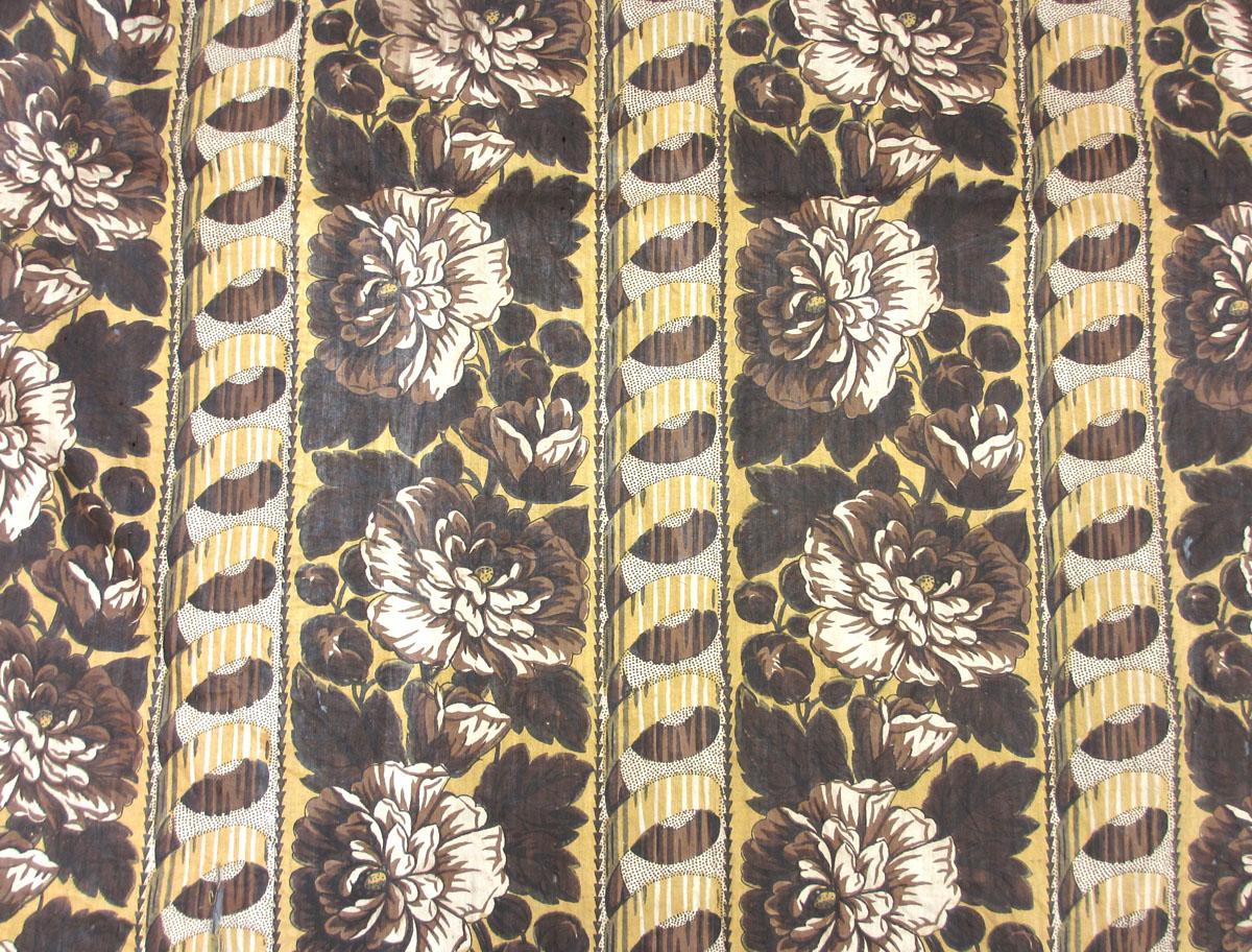 T412 textile, printed design repeat