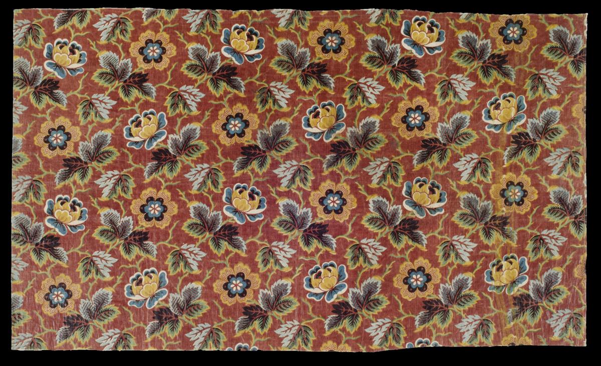 1961.0027 Textile, printed, view 1