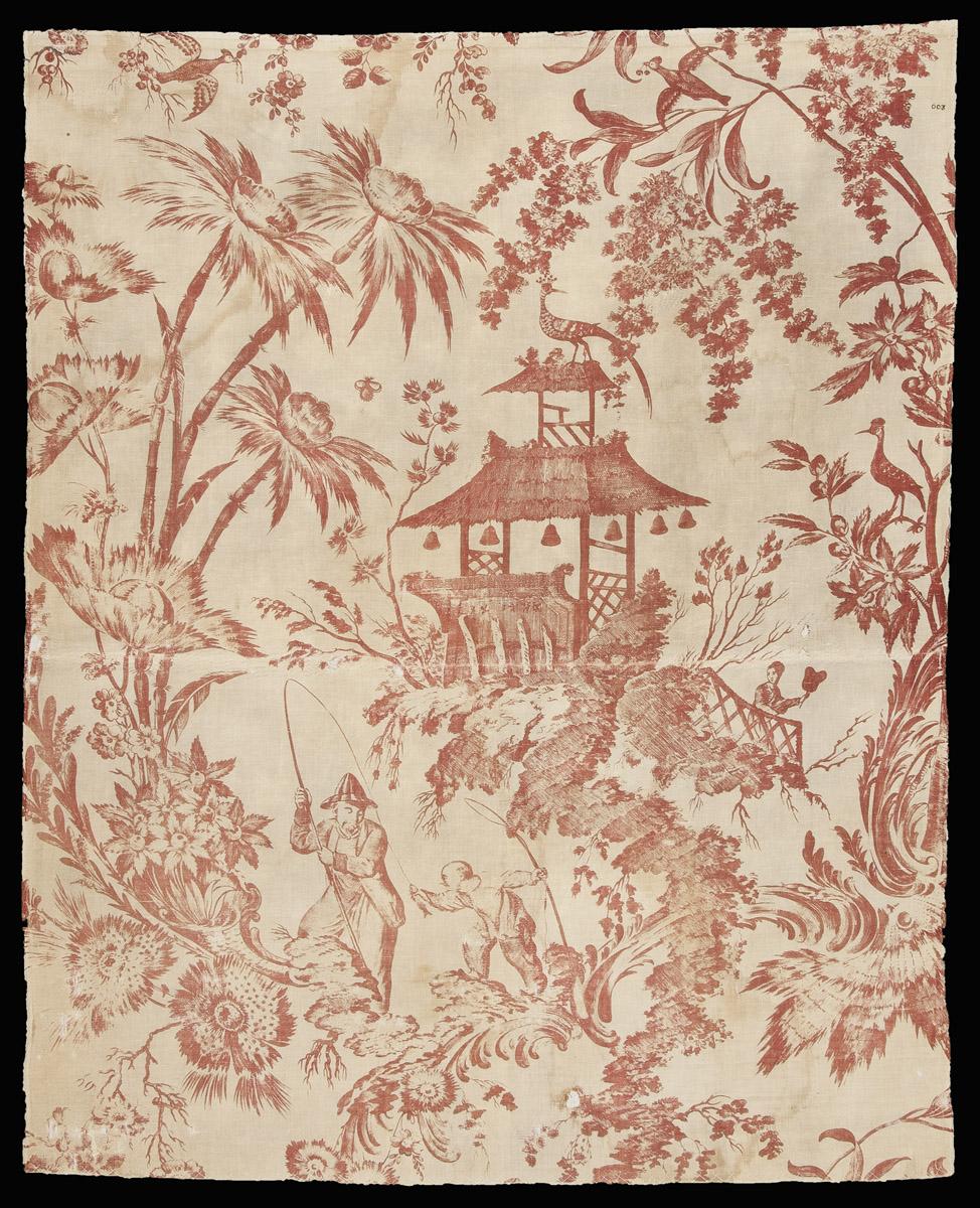 1961.0029 Textile, printed, view 2