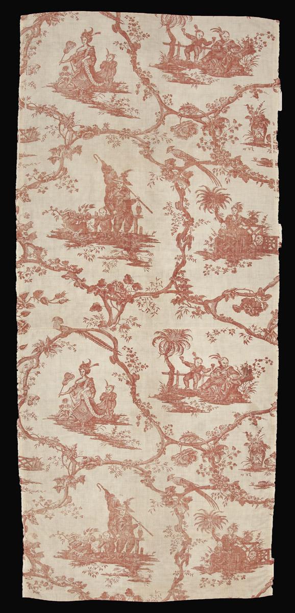 1961.0030 A Textile, printed, view 2