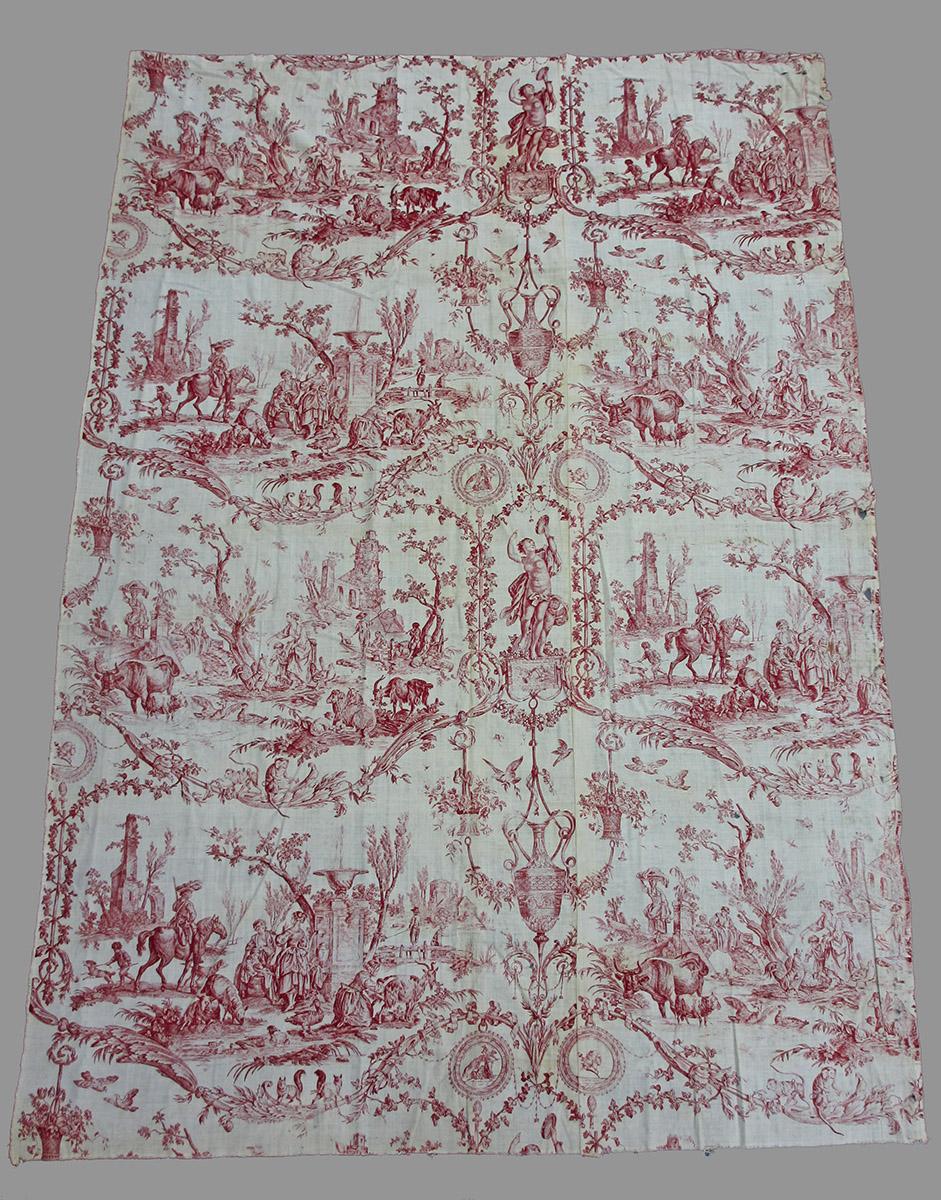 1961.0031.003 Textile, printed obverse