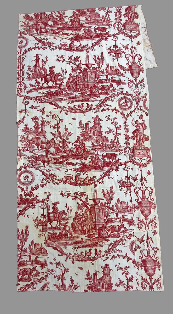 1961.0031.018 Textile, printed obverse