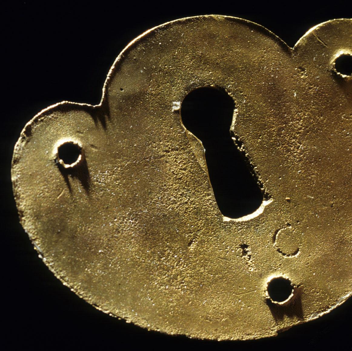 1954.0522 Lock plate reverse