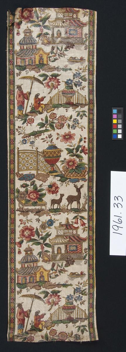 1961.0033 Textile, printed