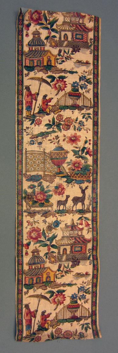 1961.0033 Textile, printed obverse