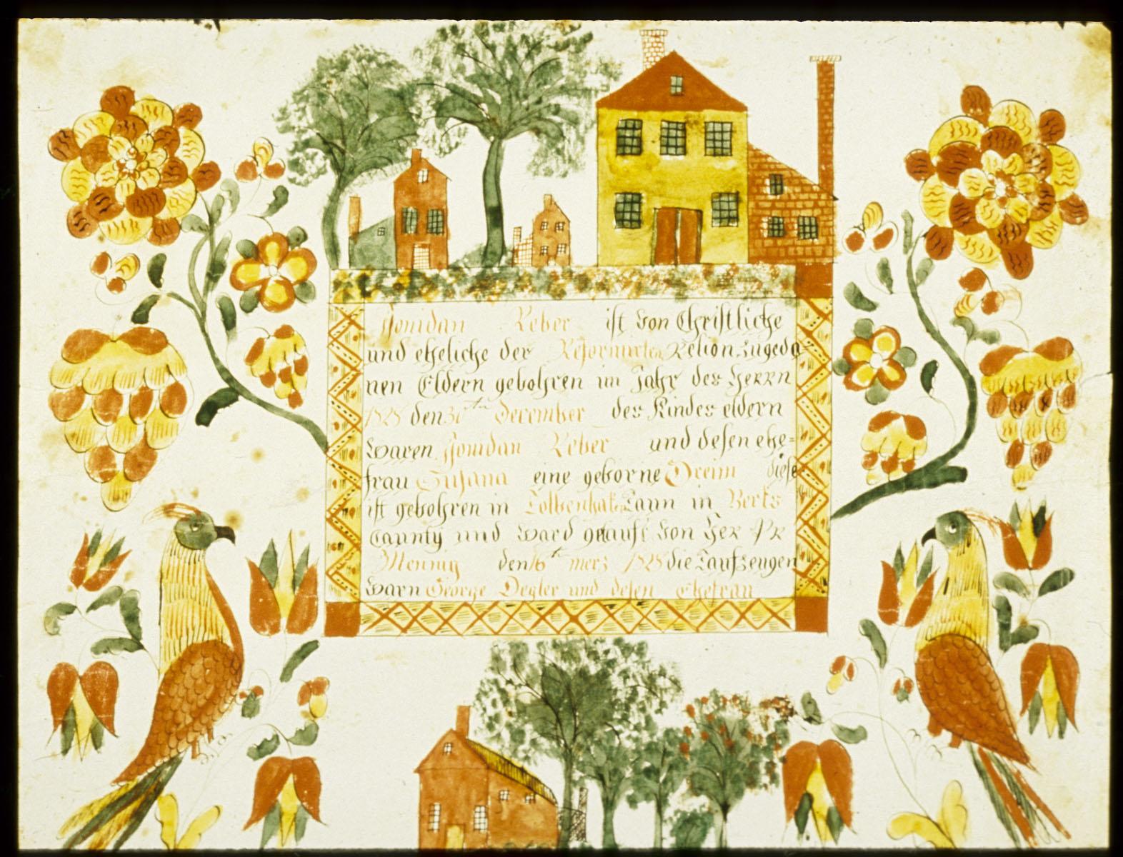 1961.0046 Fraktur