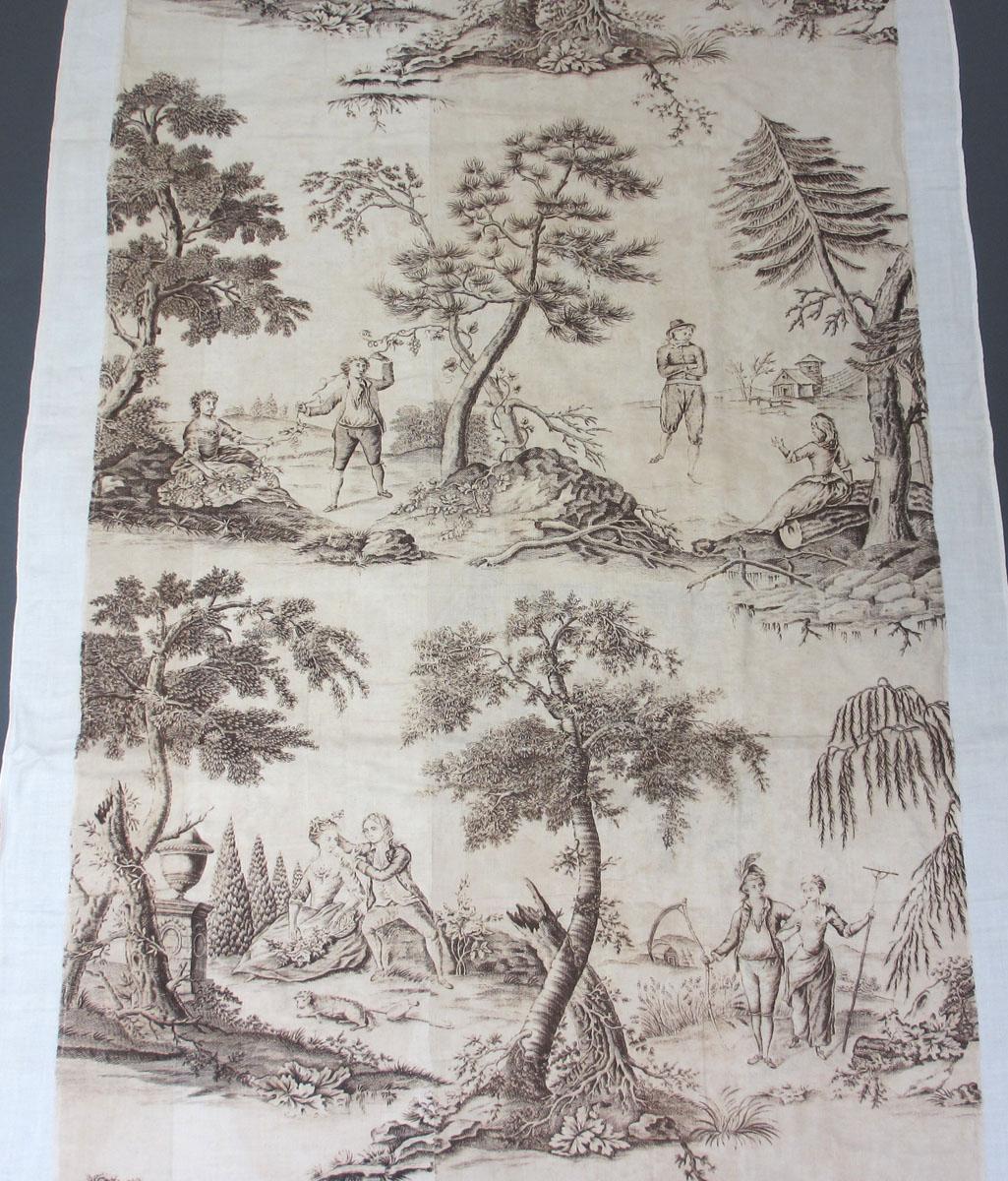 1961.0056 Textile, printed design repeat
