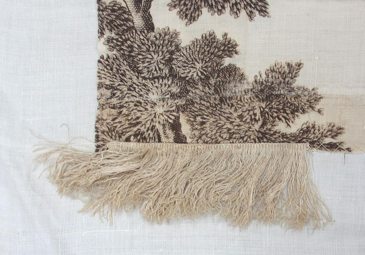 1961.0056 Textile, printed detail 3