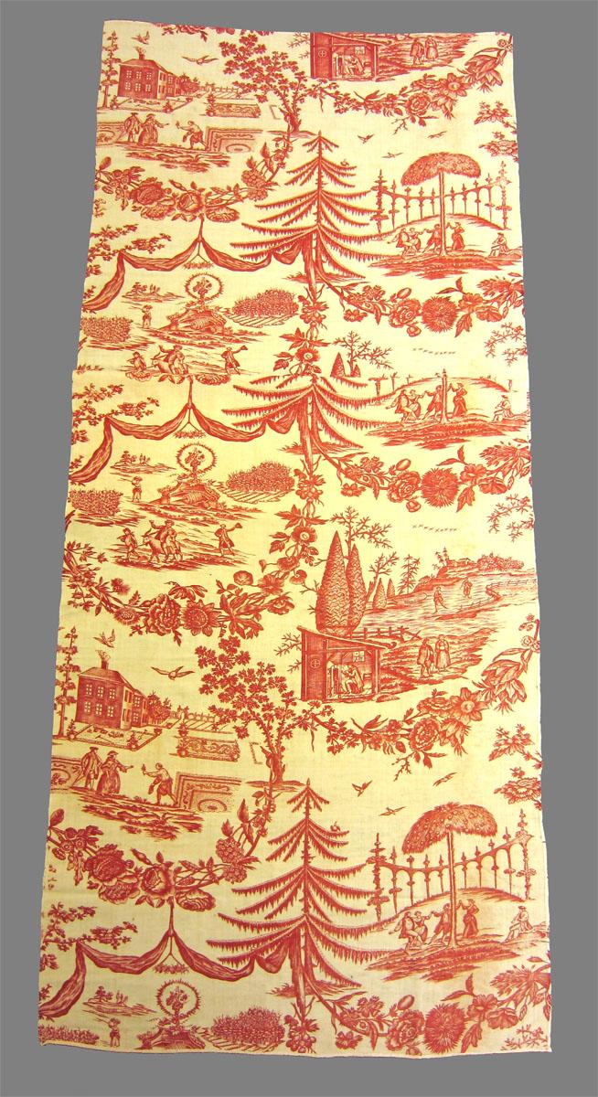 1961.0060 textile, printed obverse