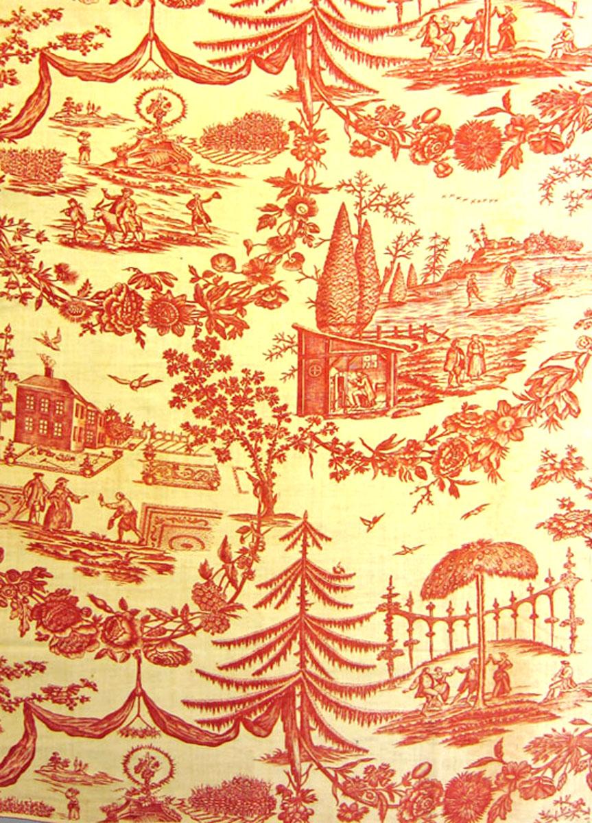 T2136 Textile, printed design repeat