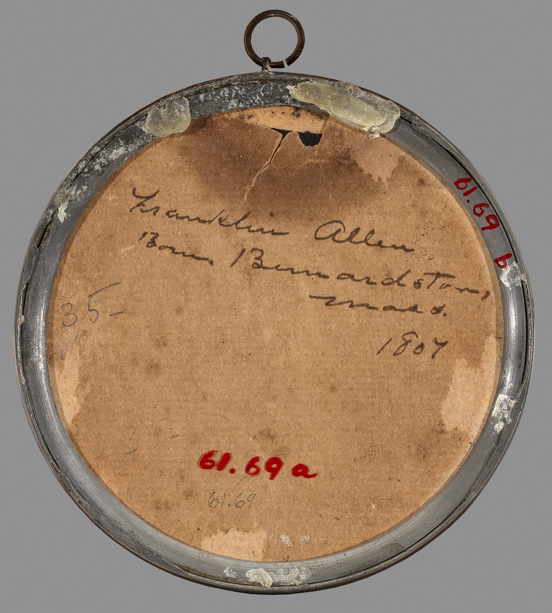 1961.0069 B Frame, view 2, reverse
