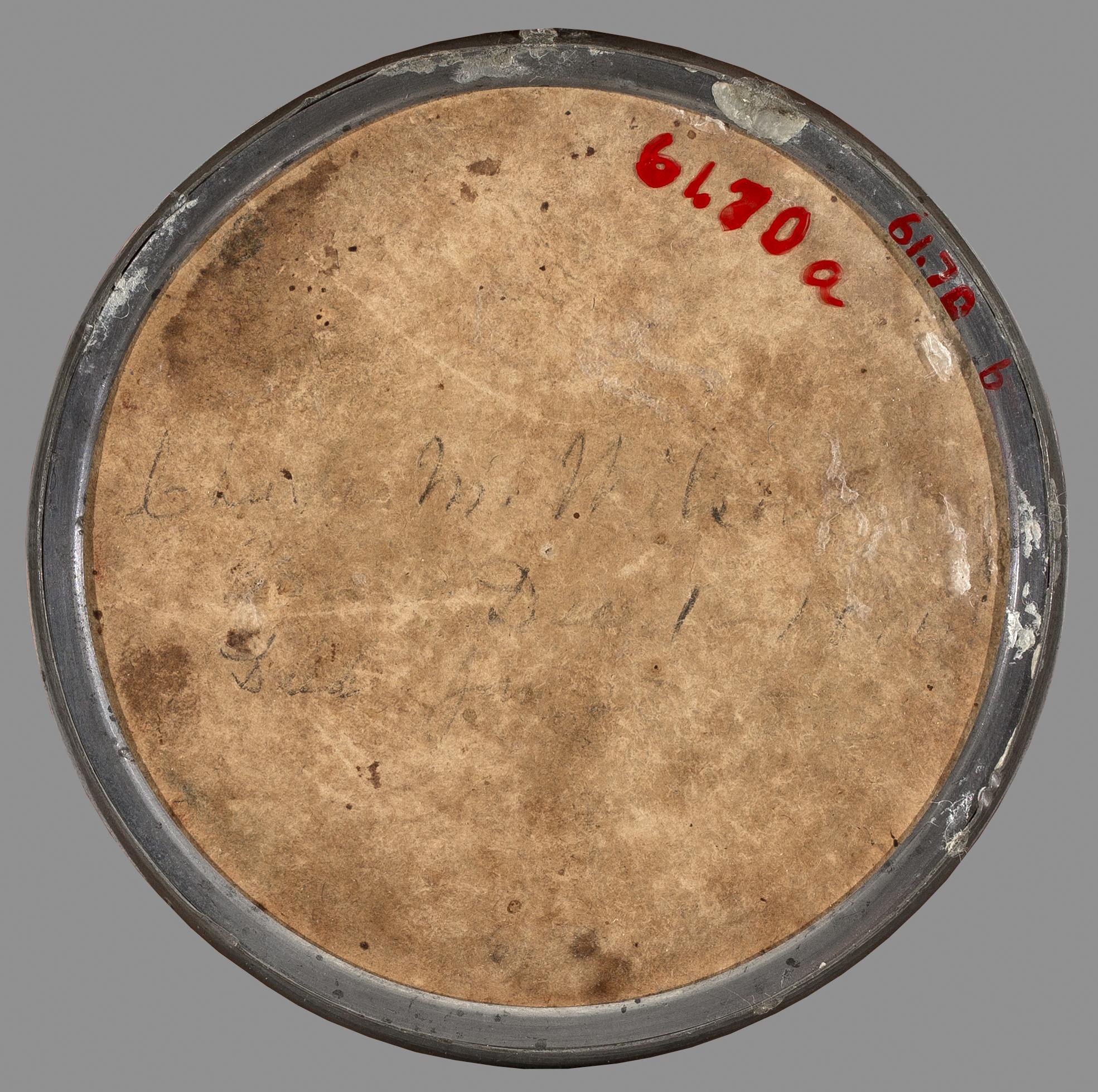 1961.0070 B Frame, view 2, reverse