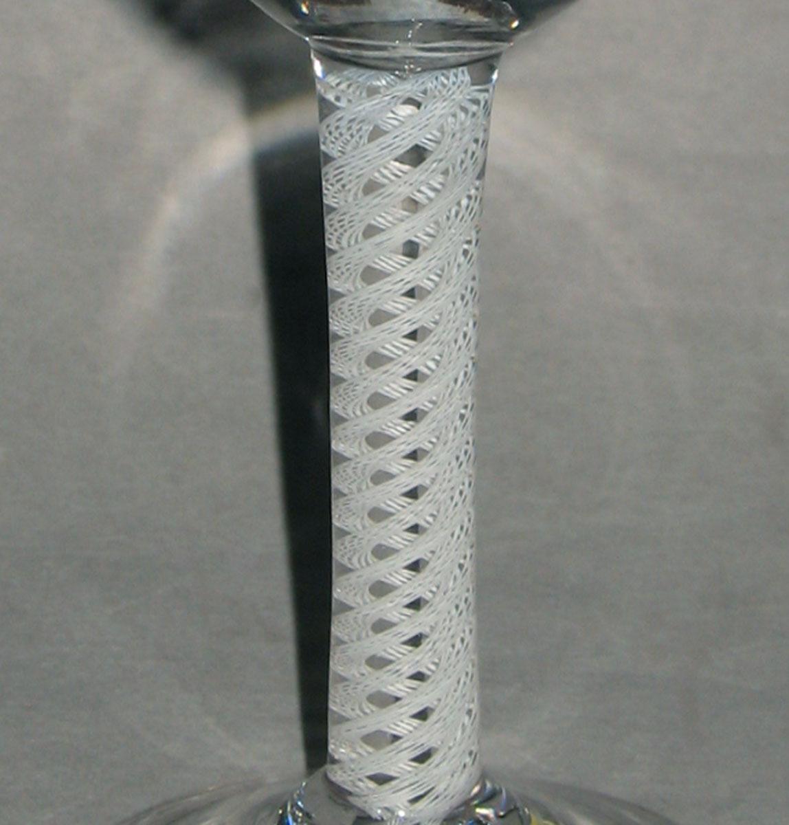 1961.0099.002 Glass wine glass (stem detail)