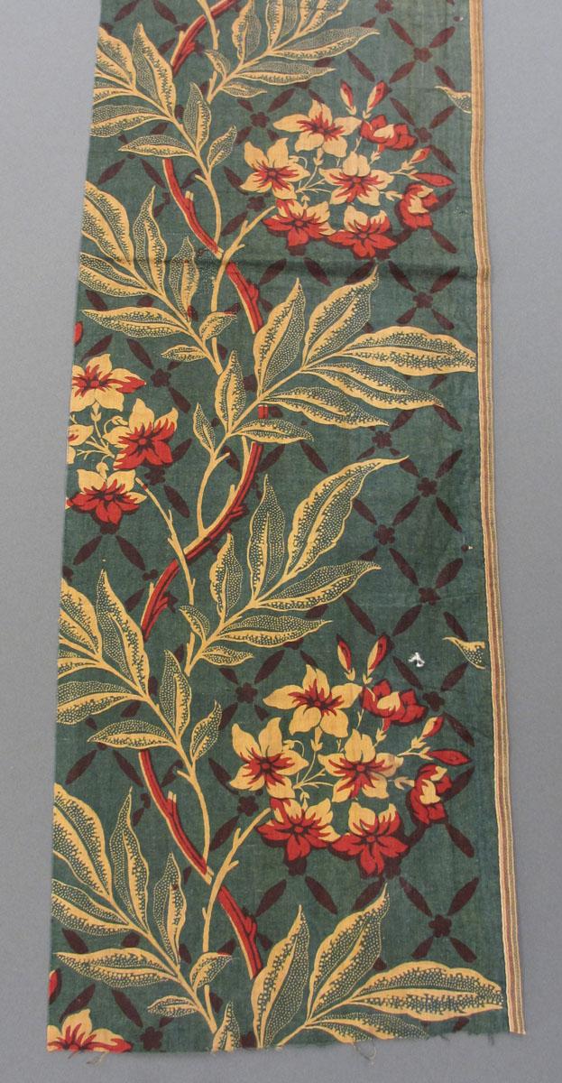 1961.0100 Textile, printed detail 1