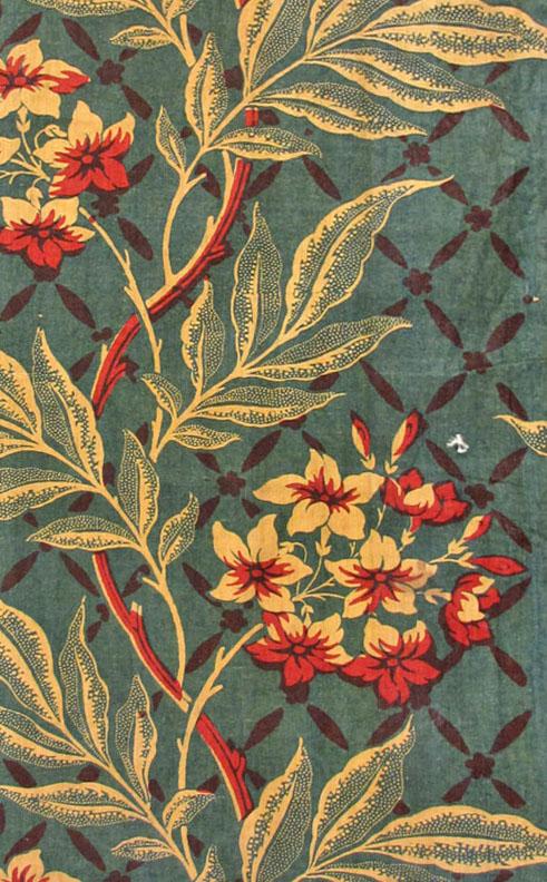 T3207 textile, printed design repeat