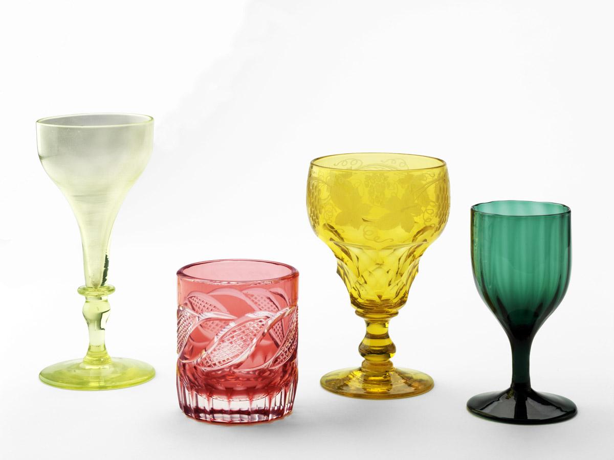 1969.1889, 1961.0101.001, 1969.0327, 1978.0017.001 Glass group