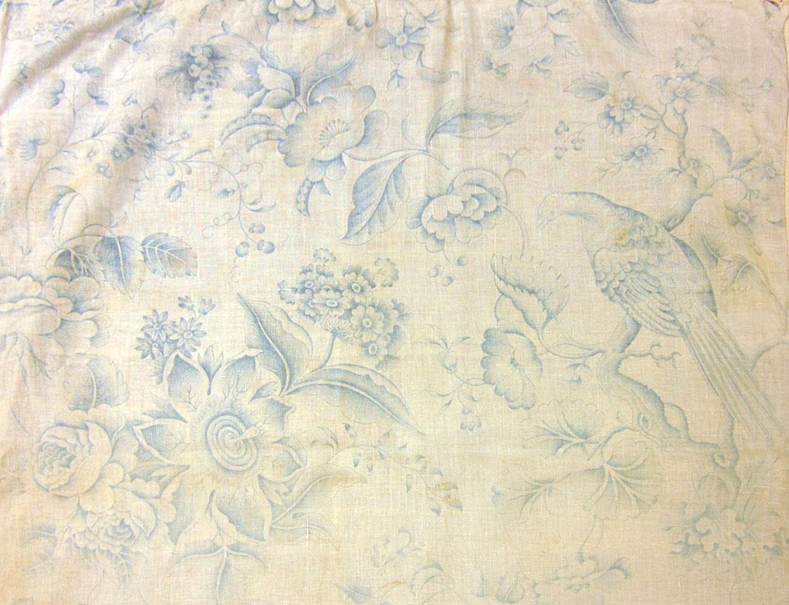 T1104 textile, printed design repeat