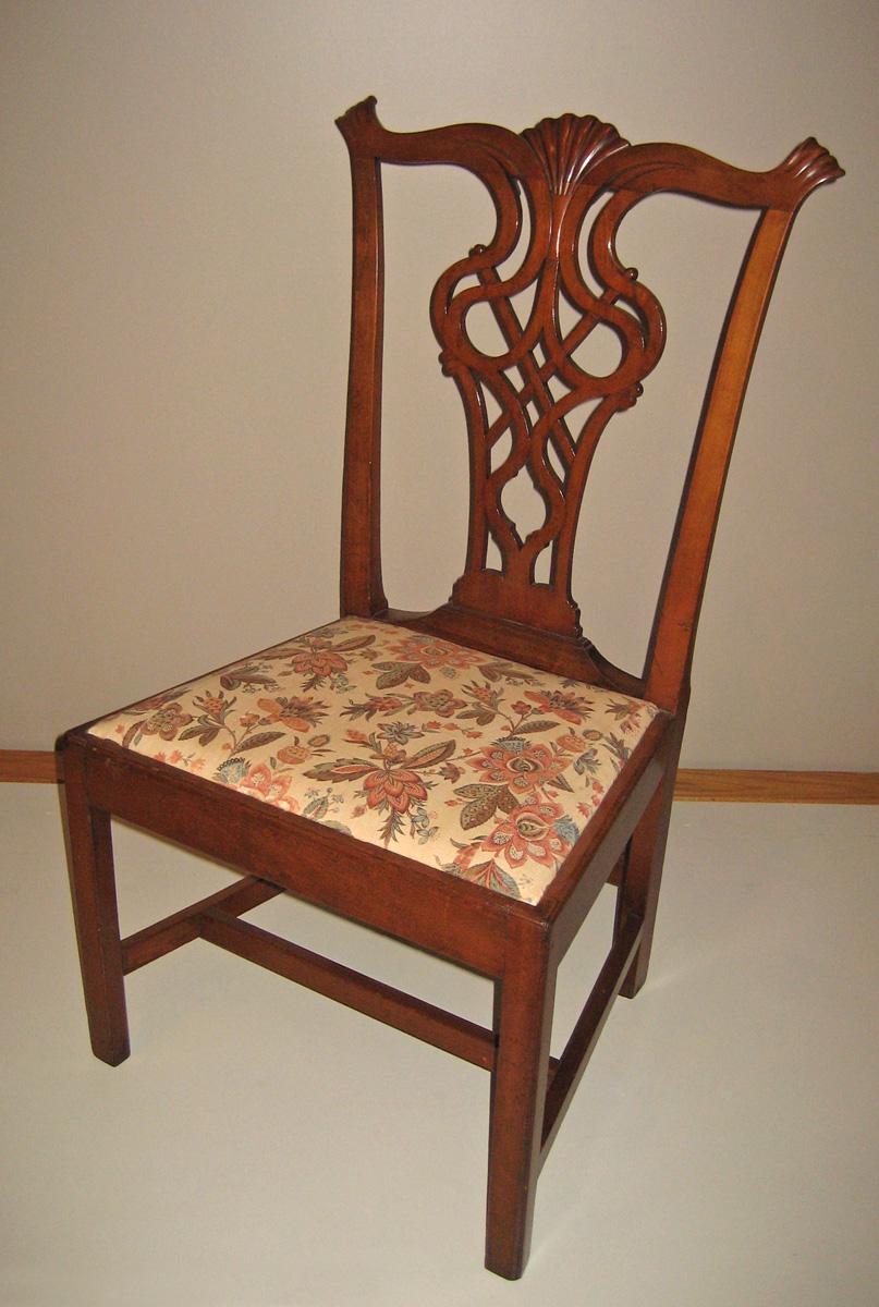 1954.0534 chair, side chair with 1969.3082.003 slip seat view 2