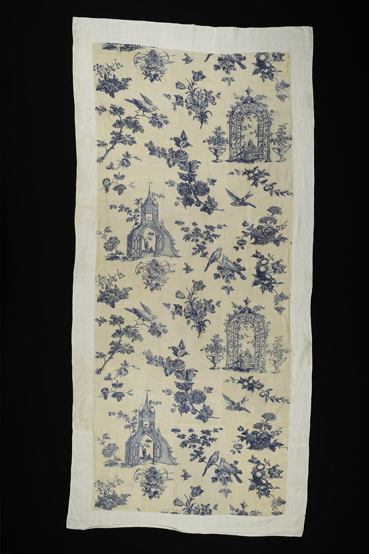 1961.0109 A Textile, printed, overall