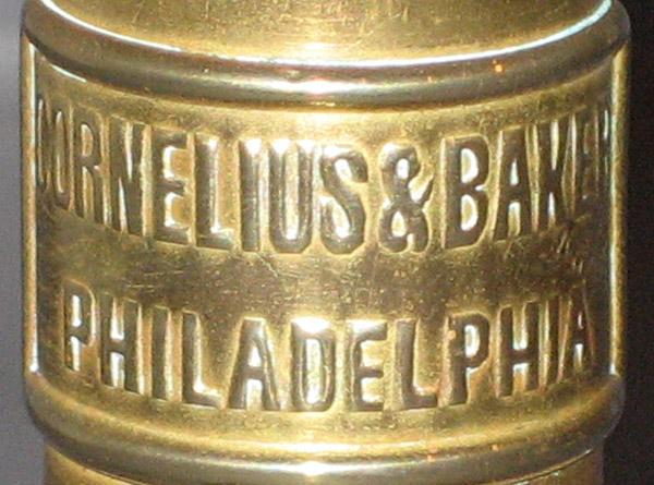 1961.0115 A, B Candlestick (mark)