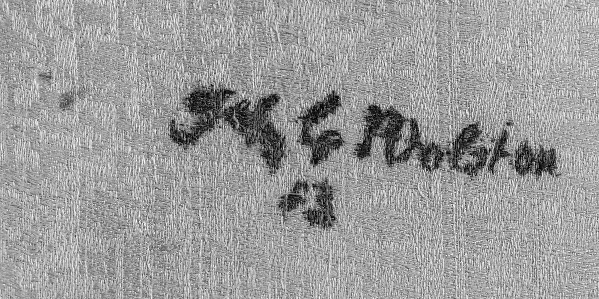 1961.0121 Napkin, detail 1