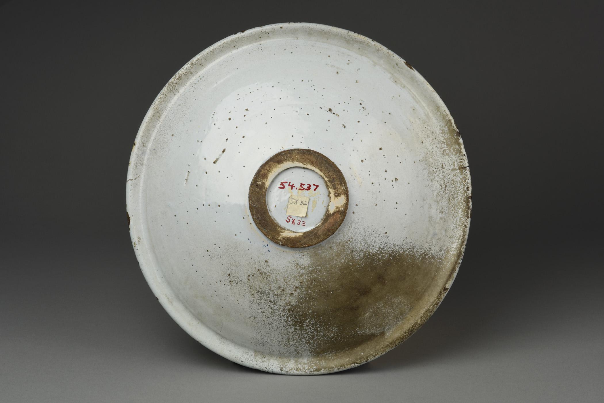 1954.0537 Dish, view 2, reverse