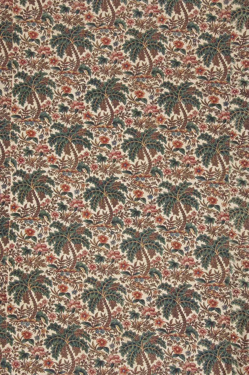 1961.0132 Textile, printed, detail 2