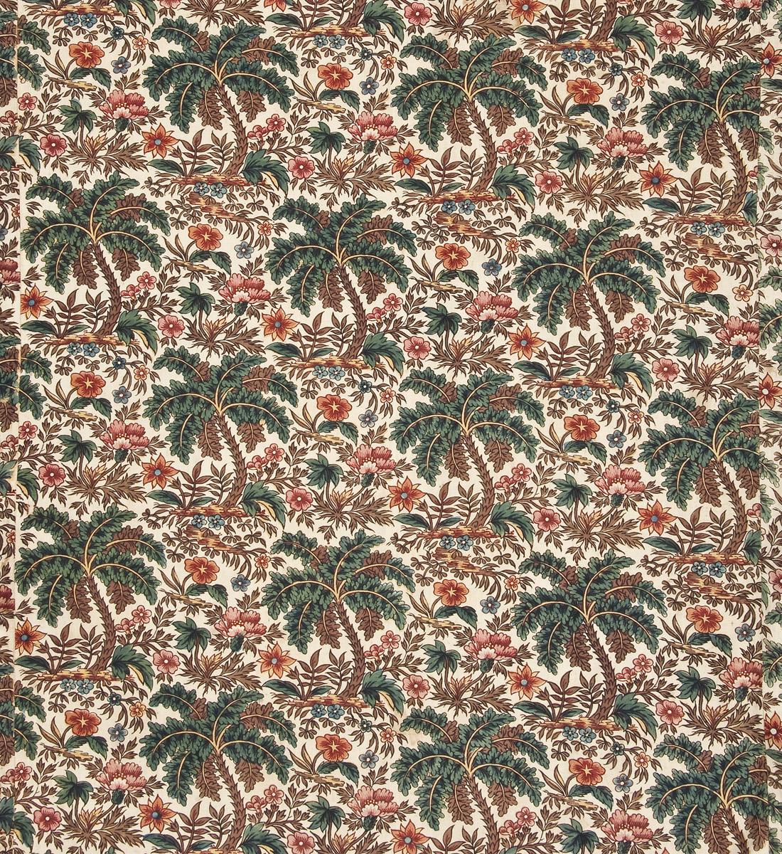 1961.0132 Textile, printed, detail 3