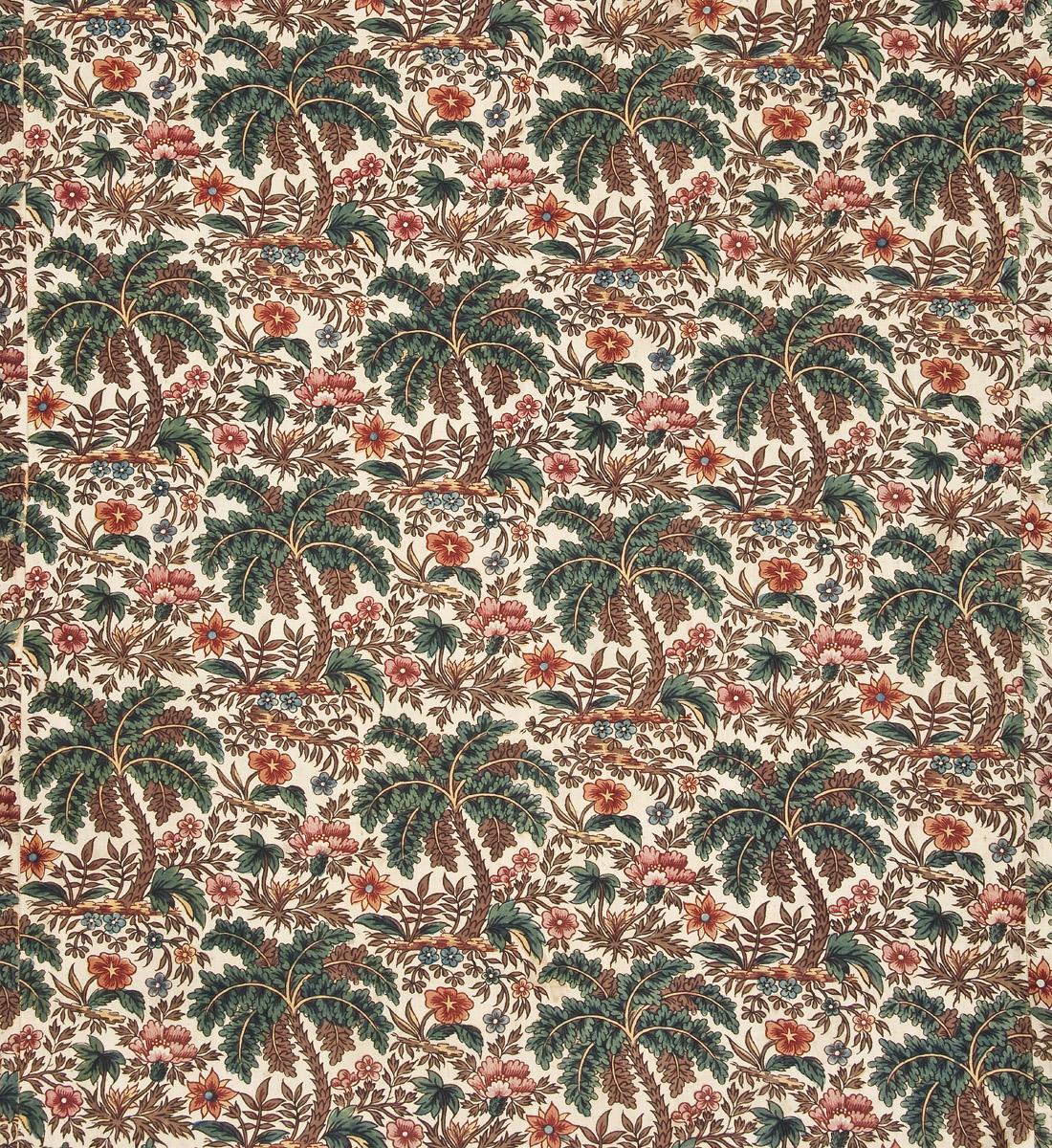 1961.0132 Textile, printed, detail, Book image C198