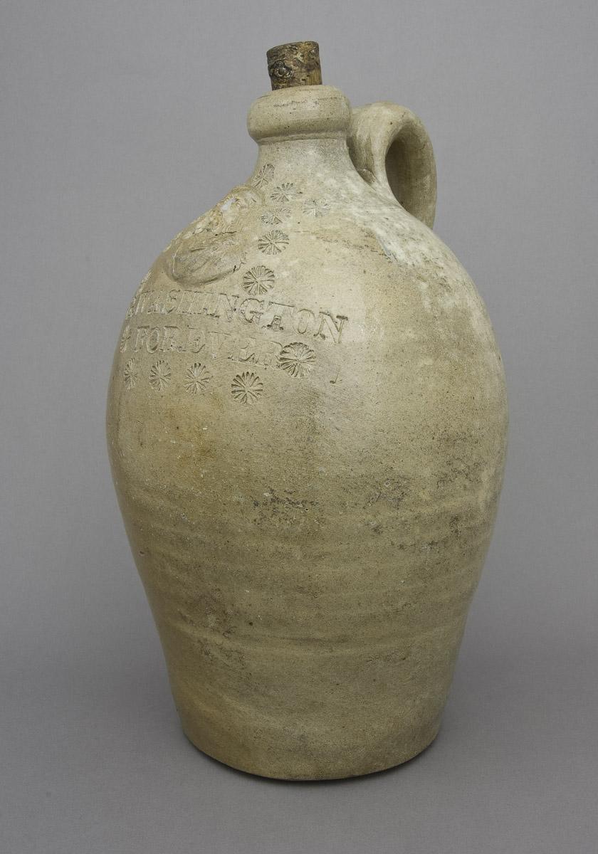 1961.0162 Stoneware Jug (overall)
