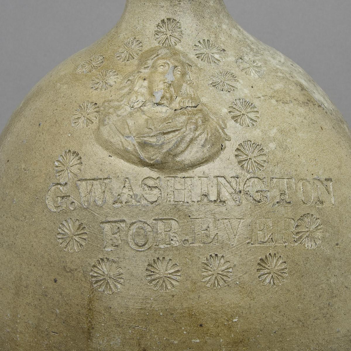 1961.0162 Stoneware Jug (detail)