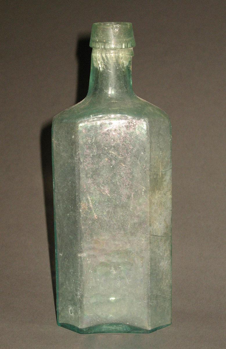 1961.0205.006 Glass syrup bottle