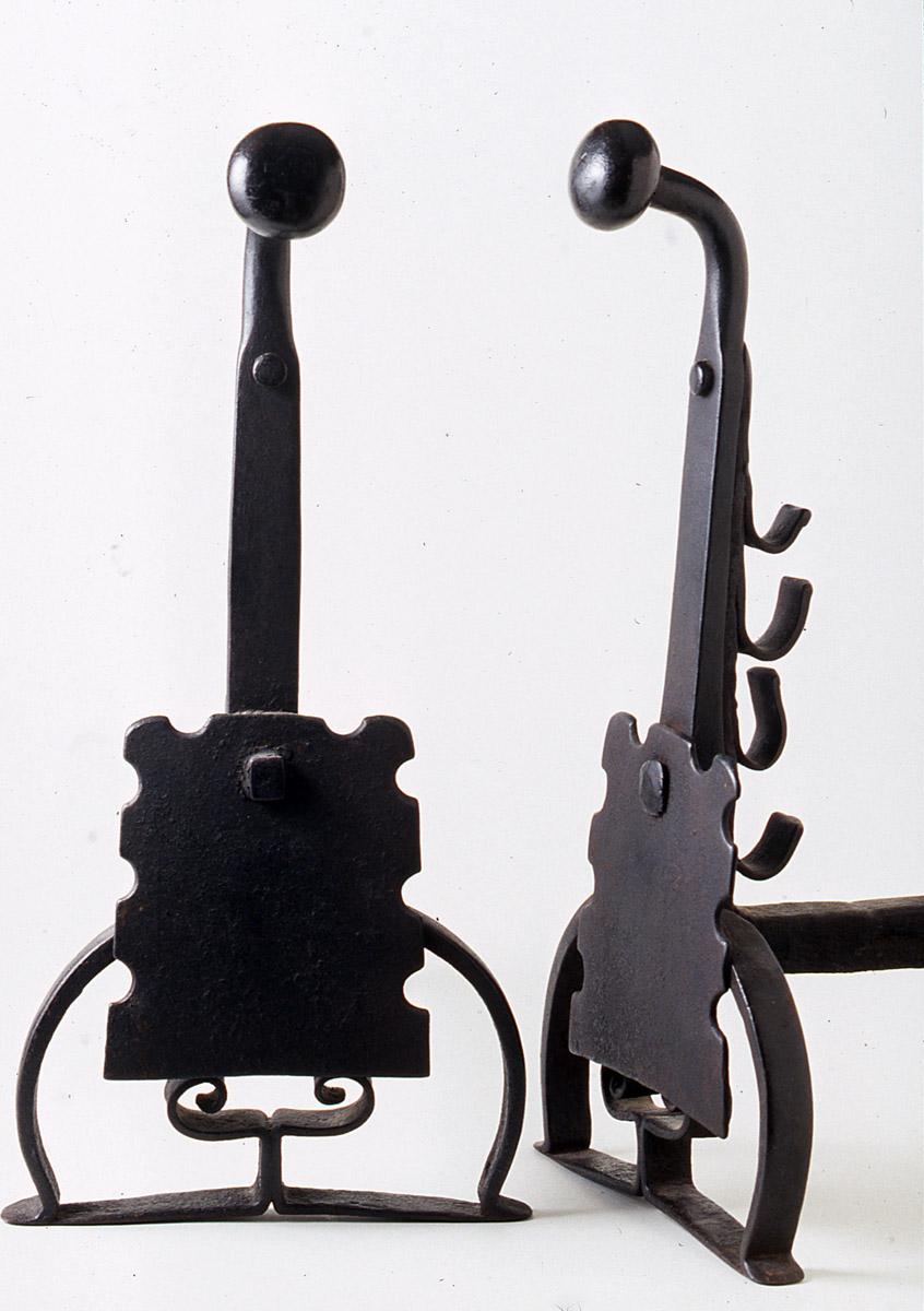 1961.0215.001 and .002 Andirons