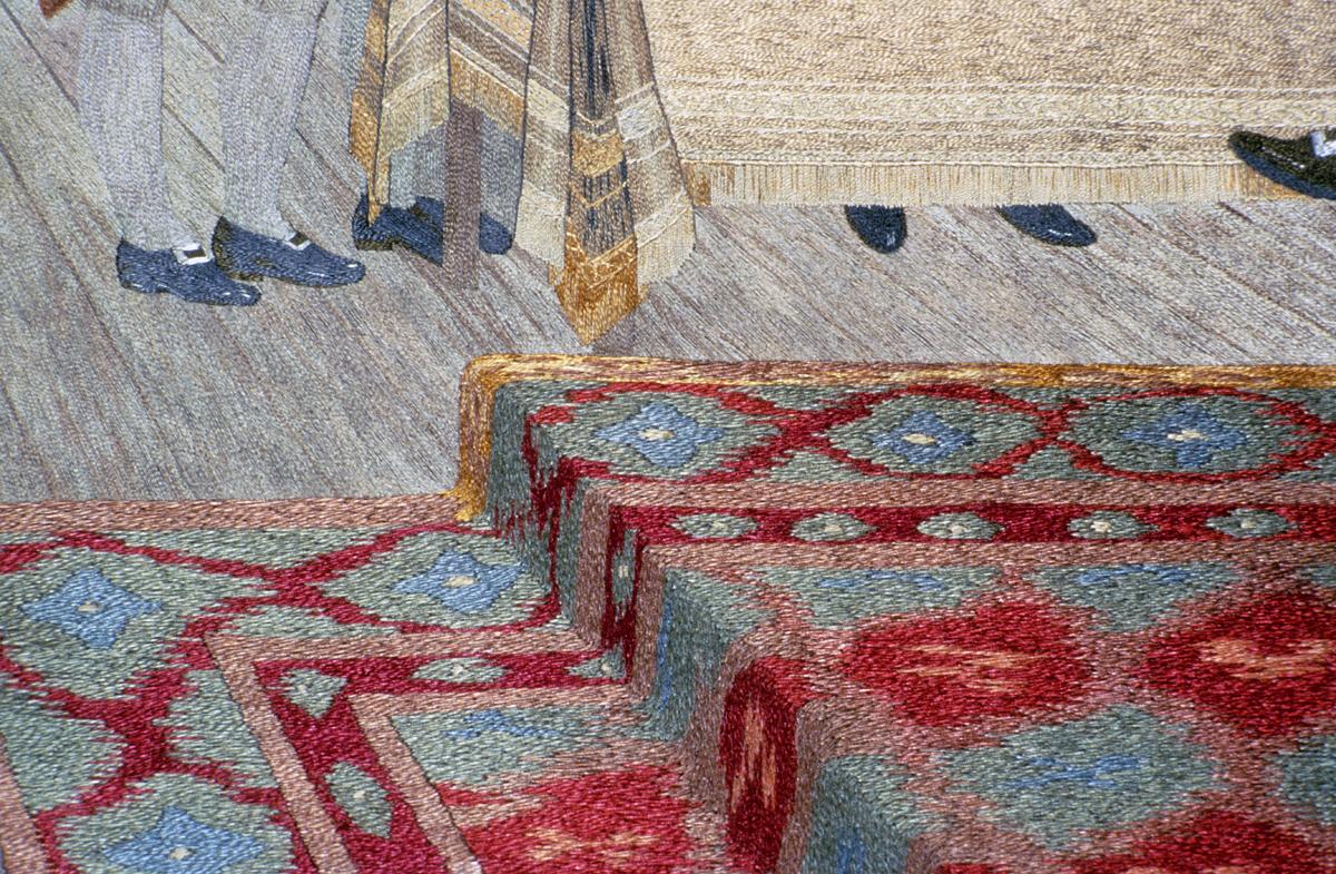 1961.0219 A Needlework Picture, Detail 3