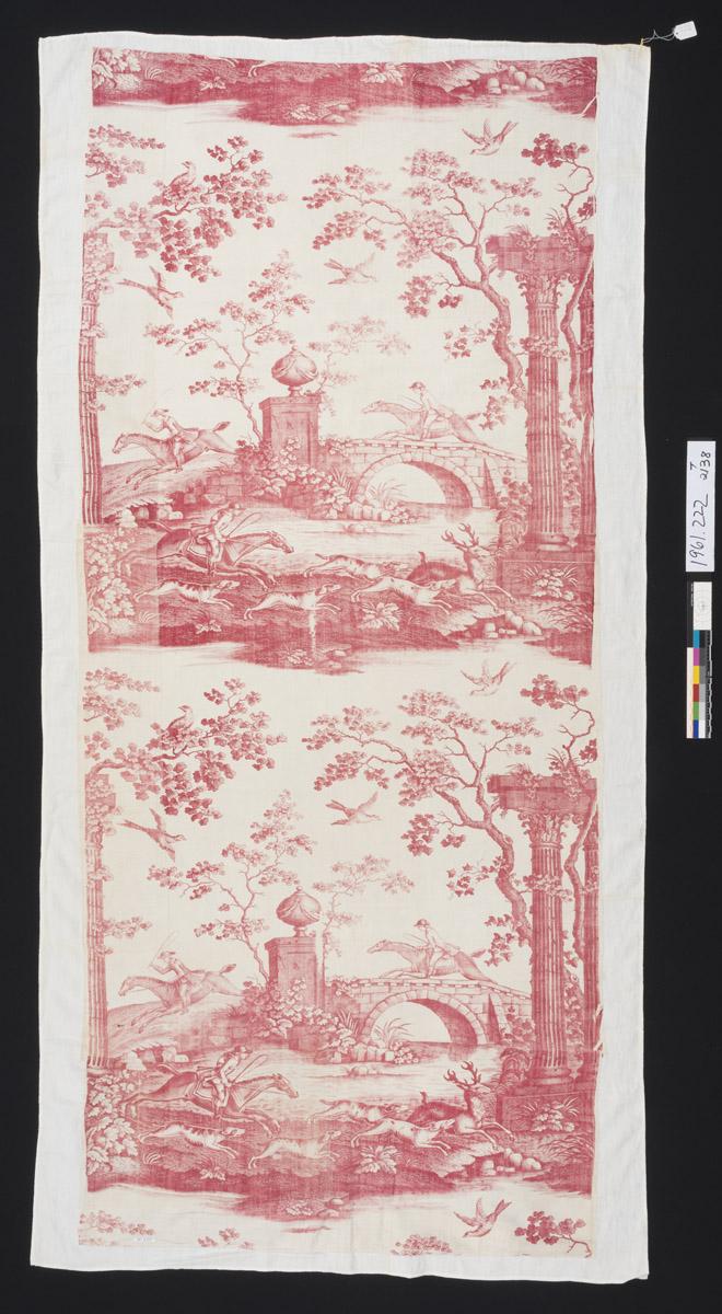 1961.0222 Textile, printed