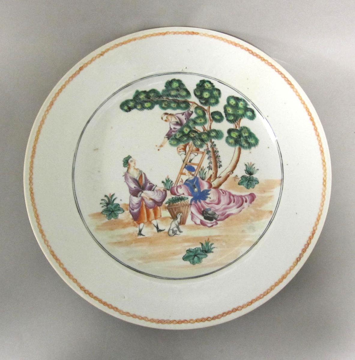 1961.0224.001 Porcelain plate