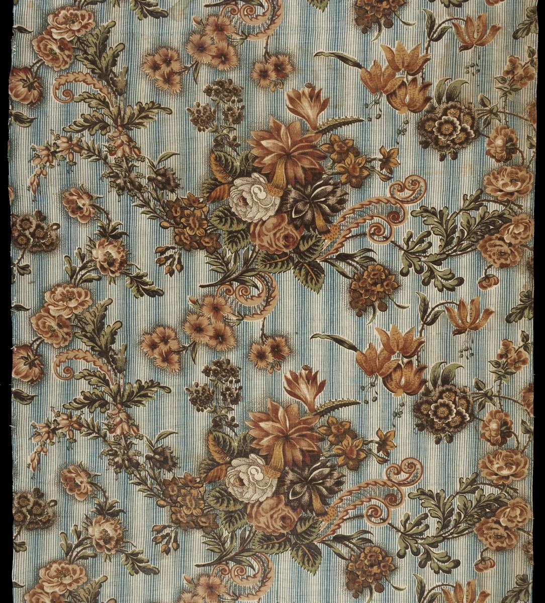 1961.0232 Textile, printed, detail, Book image C315
