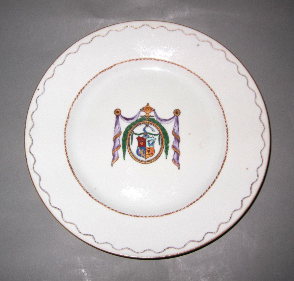 1961.0234.001 Porcelain plate