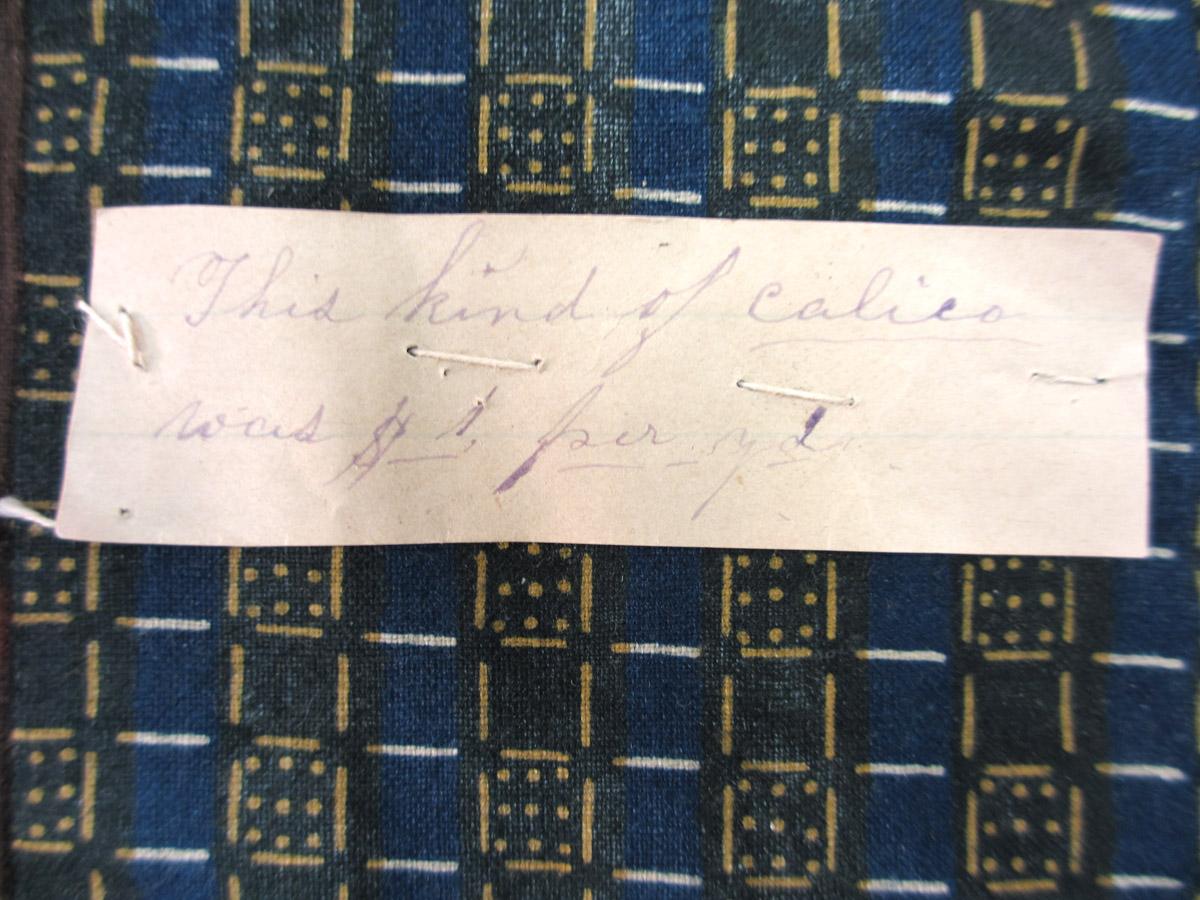 1961.0235 textile, printed detail 1