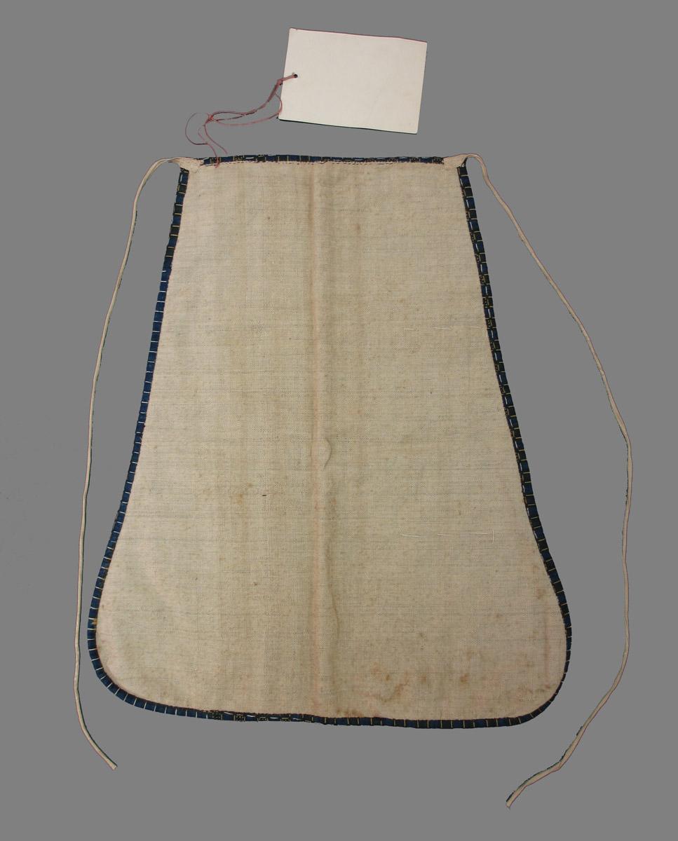 1961.0235 textile, printed reverse