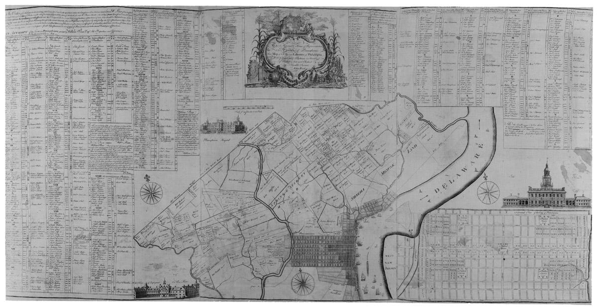 1961.0238 Textile, printed, Map, view 3