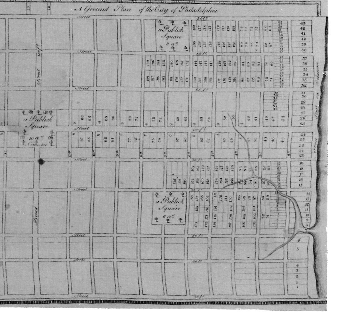 1961.0238 Textile, printed, Map, detail 2