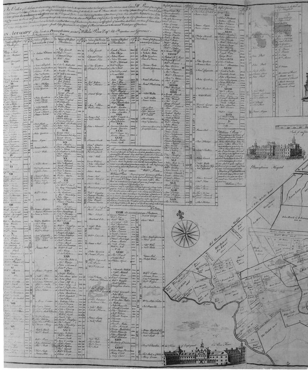 1961.0238 Textile, printed, Map, detail 3
