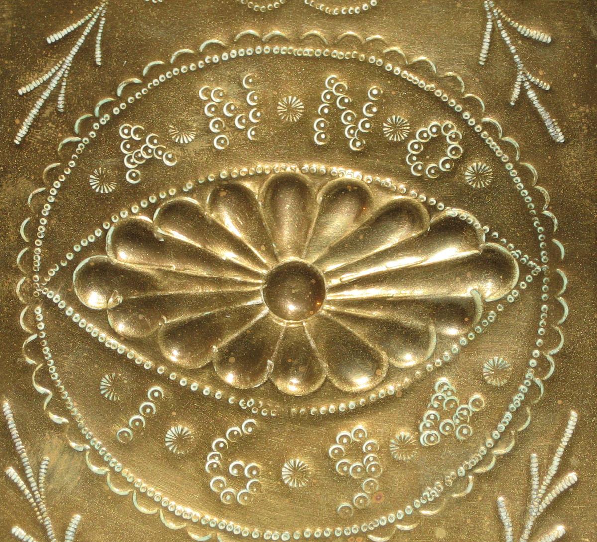 1961.0255 Sconce (inscription)