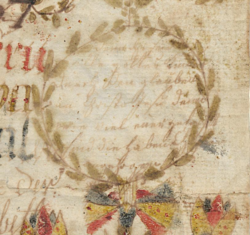 1961.0307 A Fraktur, Detail 13