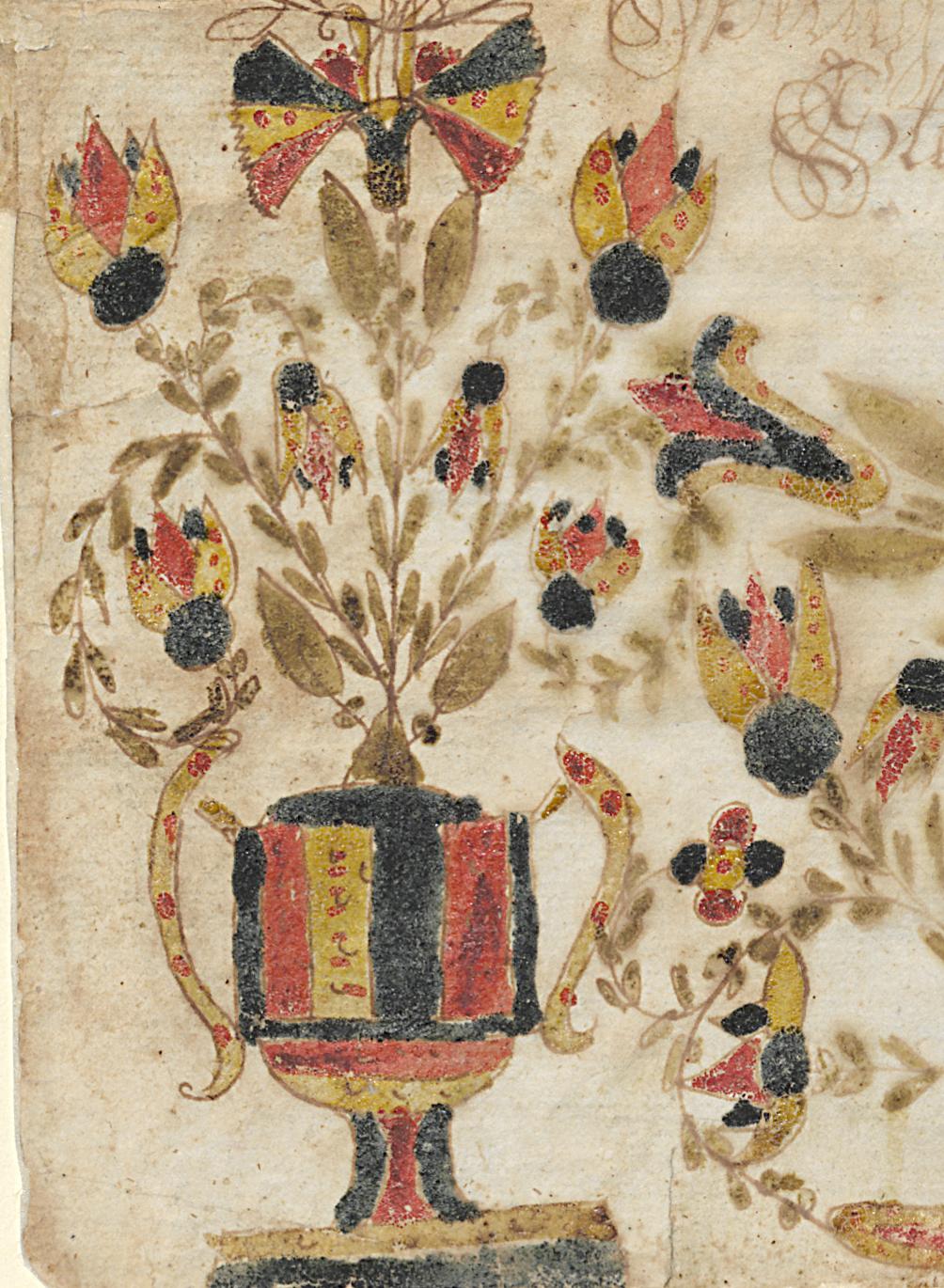 1961.0307 A Fraktur, Detail 14
