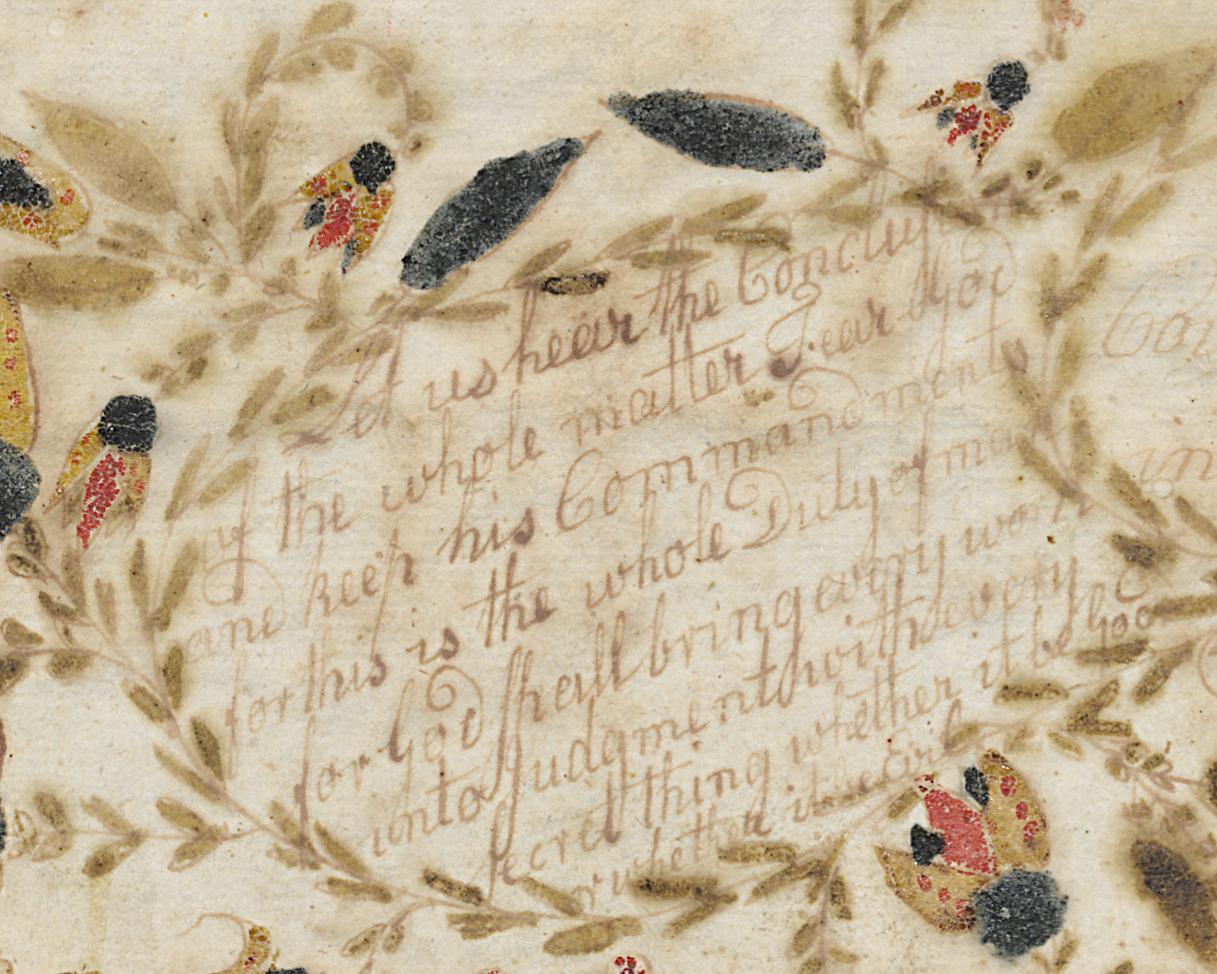 1961.0307 A Fraktur, Detail 16