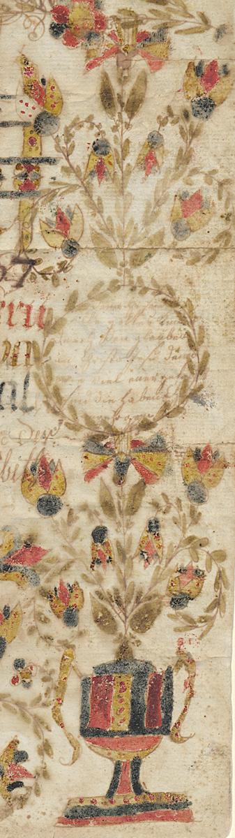 1961.0307 A Fraktur, Detail 5